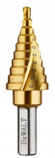 Kovový postupný vŕtač 4-22 kov DT90246 Dewalt