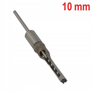 Vŕtanie na vŕtanie štvorcových otvorov 10 mm