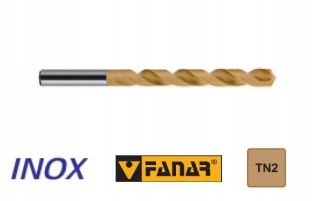 Cobalt vŕtačka 9 mm Inox Tialn Tin Fanar