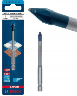 Bosch Expert Tile Tile Drill Tile Bosch Expert 8 mm 1/4