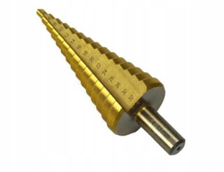 Postupné kužeľové vŕtačky vyrobené z ocele 4-32 mm titán