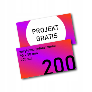 Vizitky na mieru - Jednostranné vizitky 1000 ks 90x50 350g DIZAJN