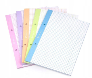 Vložte na mriežku 5 kusov s 5 kusmi A5 Binder 50 Cards