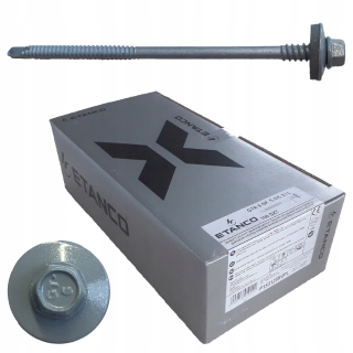 Šróby - Skrutky pre sendvičové panely 125 mm šedá šedá 9006