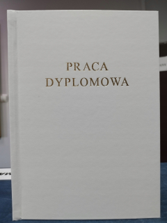 Tlač a väzba bielej diplomovej práce