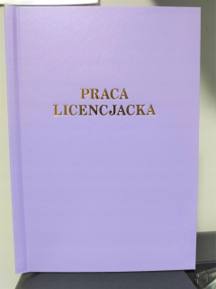 Výtlačok a záväzná bakalárska práca levanduľa