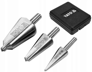 Yato kužeľová vŕtačka 3-30 mm Postupné 3 ks