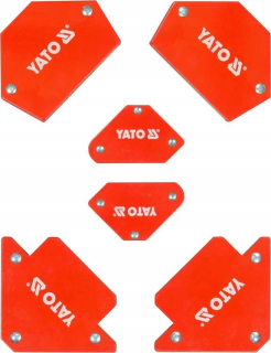 Yato YT-08679 Sada 6 zváracích uhlov