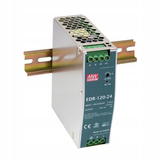 NAPÁJACÍ ZDROJ DIN EDR-120-12 120W 12V 10A