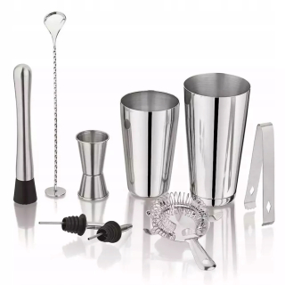 Barmanské príslušenstvo - Bartending Set Shaker Meering Measures MAS 14EL.