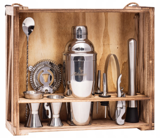 Barmanské príslušenstvo - Barteding Set na nápoje Shaker 750 ml 22 prvkov