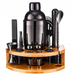 Barmanské príslušenstvo - Bartending Set pre nápoje Shaker Recepty 12 El