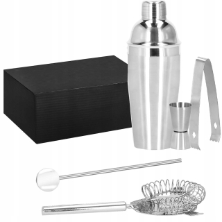 Barmanské príslušenstvo - Barteding Set For Drinks Shaker Steel 750 ml 5el.