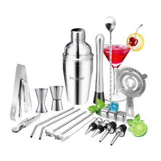 Barmanské príslušenstvo - Barteding Set For Drinks Shaker Szeejker 22 El.