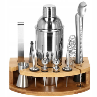 Barmanské príslušenstvo - Shaker 550 ml nápoj Bartending Set 8EL merací pohár.