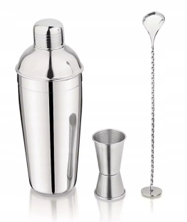 Barmanské príslušenstvo - Bartending Shaker 750 ml 3 El.