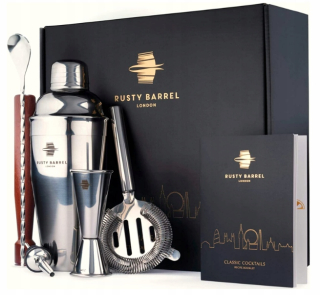 Barmanské príslušenstvo - BARTMAN SET SHAKER DOPLNKY DARČEKOVÝ NÁPOJ