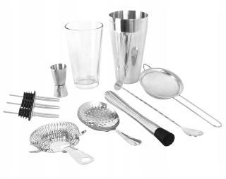 Barmanské príslušenstvo - Bartending Set Shaker Boston Glass 11 El