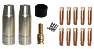 Časť Migomat MB14 0,8 mm čiastočne špička dýzle a