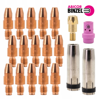 Zvárací držiak - MB36 ABICOR BINZEL 1,0 mm CUCRZR SET