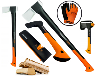 Sekera - 3in1 Fiskars Set: x25 + x7 + orezávač