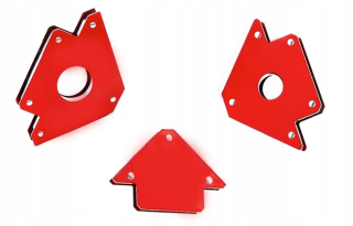 SÚPRAVA UHLOVÁ SEKCIA MAGNETICKÝ DRŽIAK NA ZVÁRANIE 3X