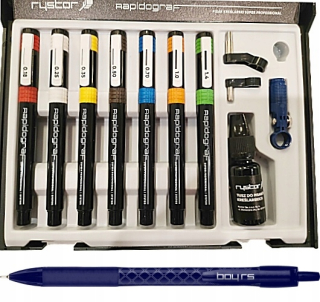 Volanie atramentu pre kaligrafiu Koh-i-noor 6 farieb