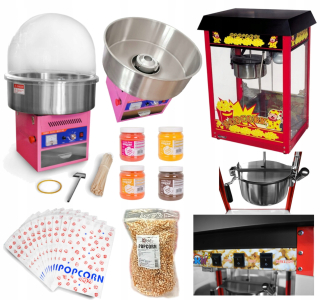 Stroj na cukrovú vatu - Zostaňte nastavení lacnými a popcorn takéto príslušenstvo