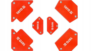 ZVÁRACIE MAGNETICKÉ UHLY SET 6 PRVKOV