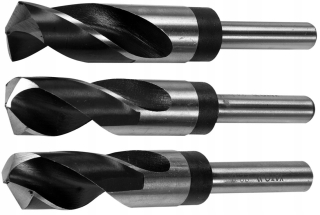 Kovová vŕtačka sada HSS 3 PCS 22-25 mm