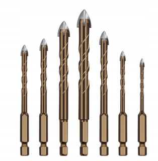 Sada Gres Ceramics Tile Drills 7ks