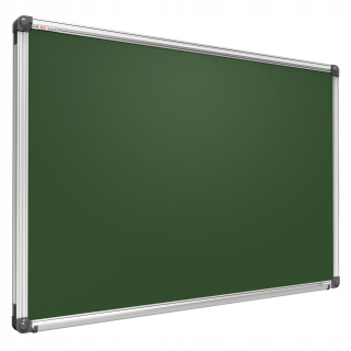 Zelená školská kriedová magnetická doska 90x60