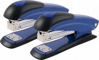 Kancelárska zošivačka - Stapler D.Rect 3019 30K modro-čierna x2