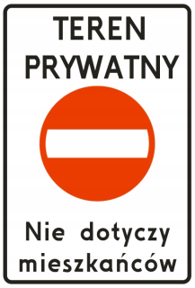 Zákaz vstupnej dosky. Reflektor súkromného priestoru !!!