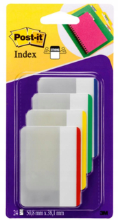 Post-it UNIRM interxts karty 51x38 mm 4x6