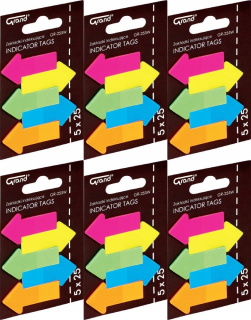 Grand Adhesive Tabs 45-23 mm 5-25 ks x6