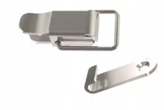 Koleno lat 23,5 x 22 mm dlhá rukoväť Inox