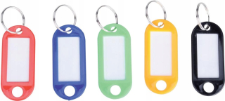 Identifikátor - Prívesky Key Ring Mix 50 PCS