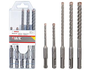 Sada 5 SDS-plus plus-5x bosch vŕtačiek