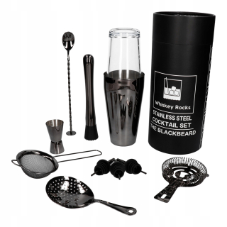 Barmanské príslušenstvo - Bartending Set in Tuba 11 El Black