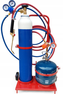 Zvárací horák - LPG spájkovacia a vykurovacia súprava na invalidnom vozíku
