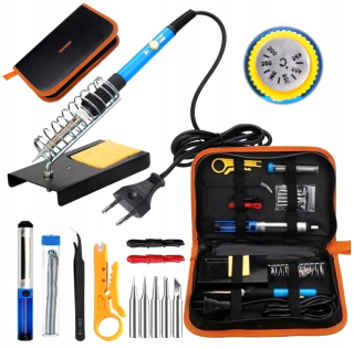 Tin Soldering Iron Set Suedom Caves pinzety puzdro