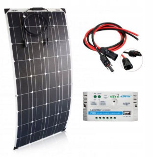 Flex 100 W / PWM 10A Solárna súprava