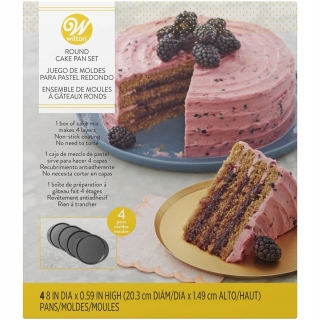 Sada okrúhlych foriem na pečenie koláča - Wilton