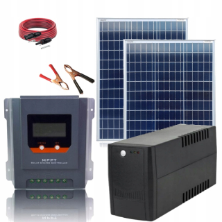 Solárny slnečný jarný panel 220W +MPPT Kamper
