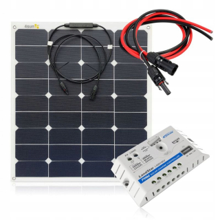 Solárna súprava pre łódź - Flex 65W / PWM 5A