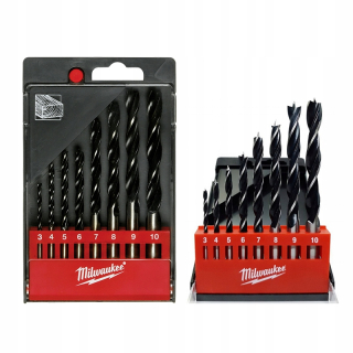 Sada čelných vrtákov Milwaukee WOOD 8 ks