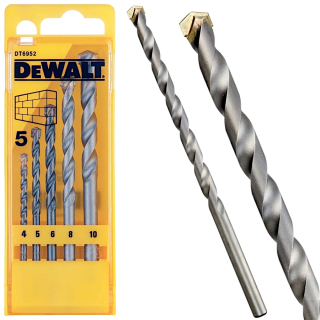 Sada vrtákov do betónu 4-10mm 5ks Dewalt DT6952