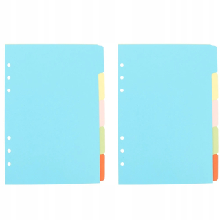 Notebooky A5 3 segregátory 10 ks