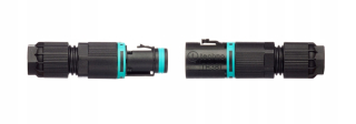 Konektor mikroteplug, zásuvka + zástrčka, 3 pin